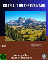 Go Tell It On The Mountain SAB choral sheet music cover